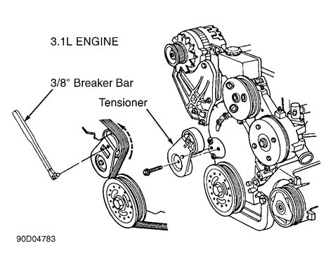 1993 Gmc Jimmy Serpentine Belt Routing And Timing Belt Diagrams