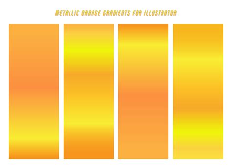 Shiny Yellow Orange Gradients Download Free Vectors Clipart