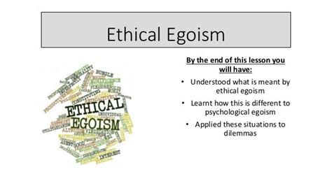 Ethical Egoism Tw