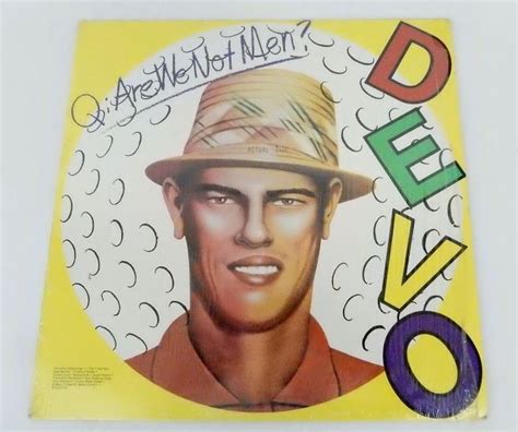 Devo Are We Not Men Lp Bsk 3239 Vinyl Album Original 1978 Warner Bros