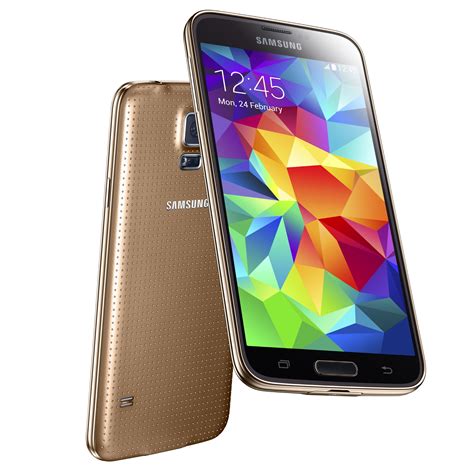 Samsung Galaxy S5 16gb Sm G900w8 Android Smartphone Metropcs Gold