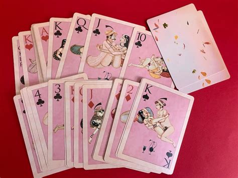 Kama Sutra Playing Cards Deck Great For Art Projects Crafts Etsy