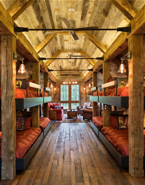 Bunk House With Rustic Interiors Home Bunch Interior