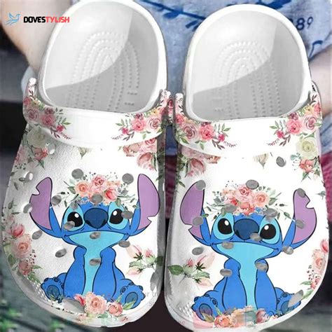 Cute Stitch Ohana Clogs Disney Lilo Stitch Cartoon Slippers Dovestylish