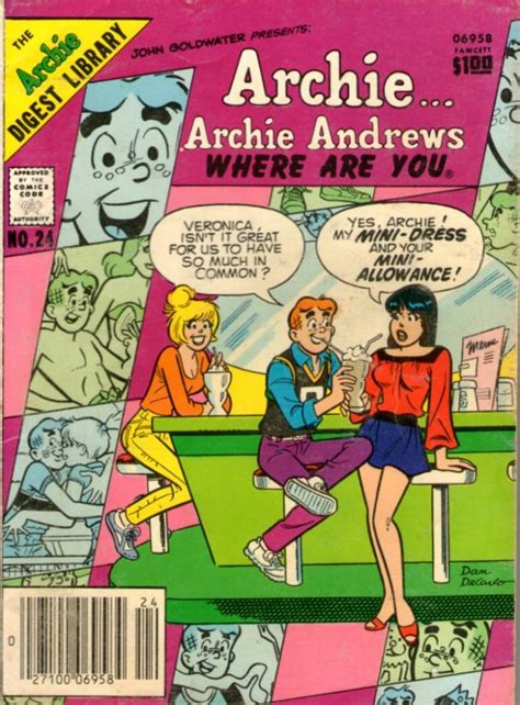 Archiearchie Andrews Where Are You Digest Magazine Volume