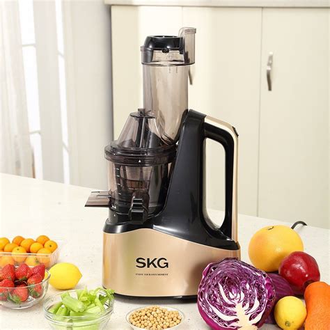 SKG Slow Masticating Juicer Extractor With Wide Chute 240W AC Motor