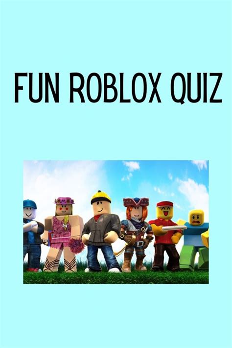 36 Ultimate Roblox Quiz To Test Your Knowledge Kids N Clicks