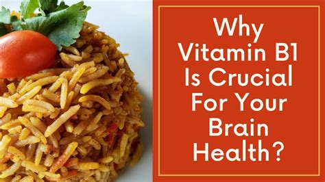 Vitamin B Thiamine Thiamin B Uses Sources Rdi Benefits