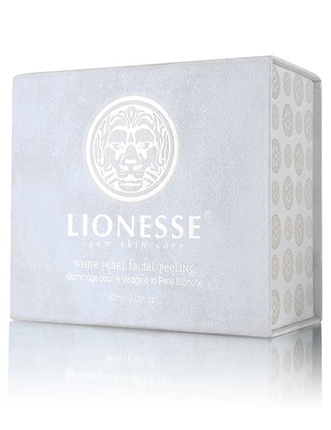White Pearl Facial Peeling Gem Infused Skin Care Lionesse