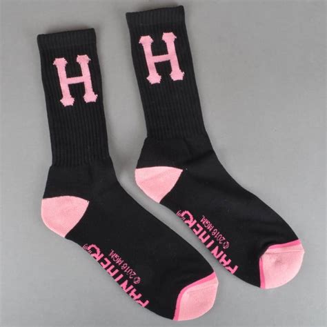 Huf X Pink Panther Classic H Socks Black Accessories From Native