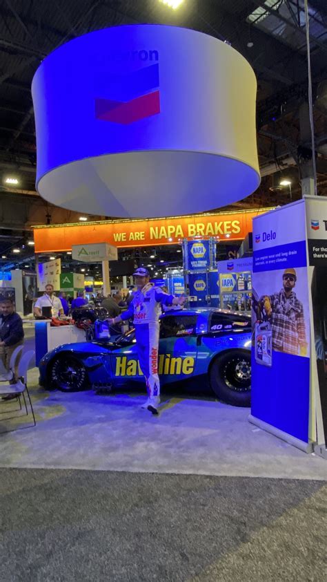 Napa Expo 2022 Valvoline Ricky Bobby Impersonator Auto Service World