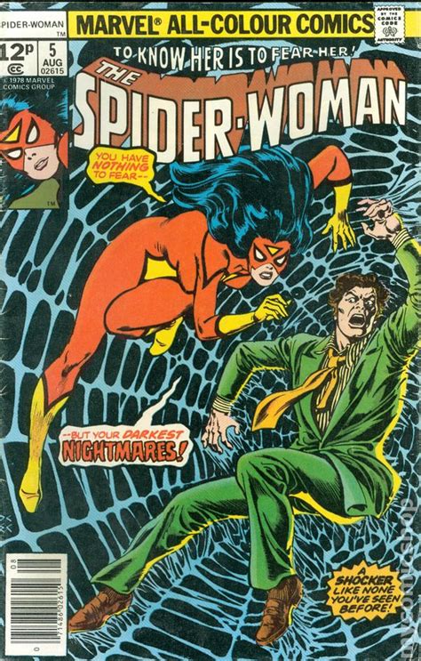 Spider Woman 1978 1983 1st Series Uk Edition Comic Books