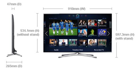 Dimensions Of Samsung Tv Smart Tv Led Tv Samsung Tvs