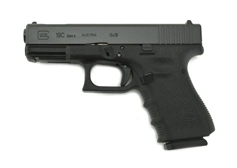 Glock 19c Gen 4 9mm Caliber Pistol For Sale New