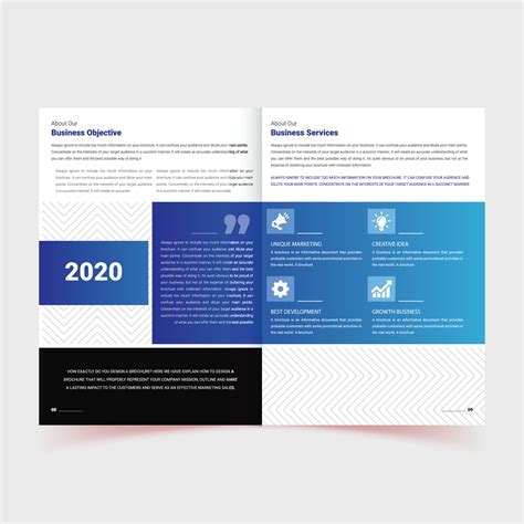 Business Company Profile Brochure Template Design Annual Report