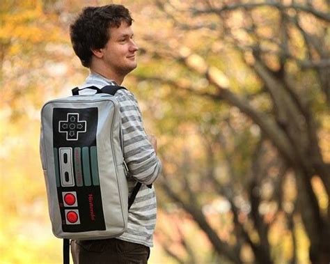 Mochila Gamer Nintendo Controller Geeky Backpacks Nes Controller