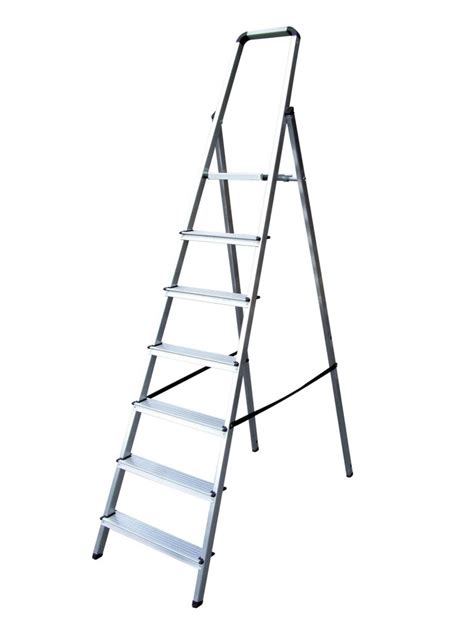 2 Tread Easy Slope Aluminium Folding Ladder Steps Aluminium Scaffold