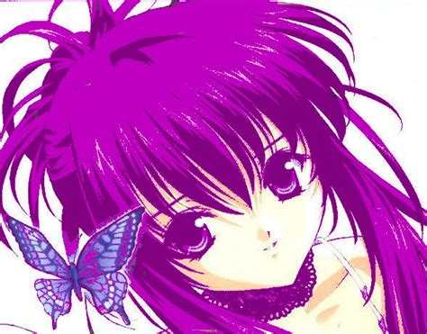 The Purple Anime Girl By Shadowalker94 On Deviantart