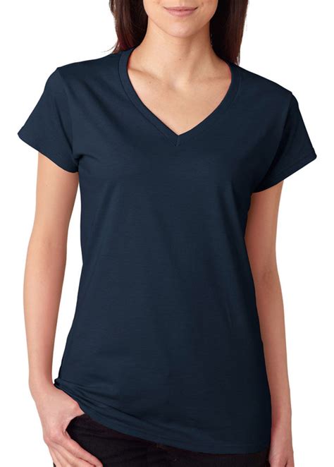 gildan softstyle ladies v neck t shirt womens tops sizes s m l xl 2xl ebay