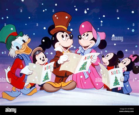 Mickeys Christmas Carol 1983 Stock Photo Alamy