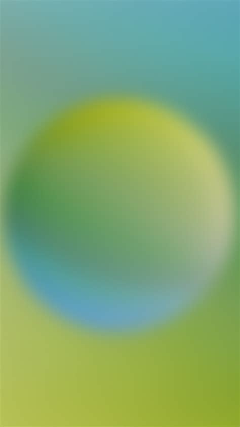 Sk67 Green Circle Blur Gradation Wallpaper
