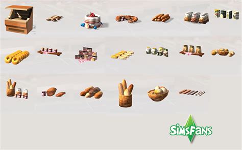 My Sims 4 Blog Ts2 Bakery Conversions By Marco13 シムズ