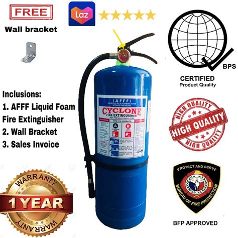 Fire Extinguisher Afff Lbs Liquid Foam Fire Extinguisher Lbs Cyclone Blue Free Wall