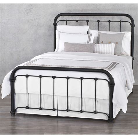 Braden Iron Bed By Wesley Allen Iron Bed Frame Iron Bed Black Iron Beds