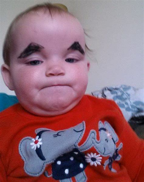 Drawing Eyebrows On Babies Will Not Disappoint You Baby Eyebrows