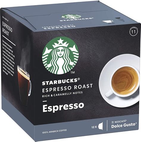SALE Starbucks Espresso Roast By Nescafe Dolce Gusto Dark Roast Coffee Pods Capsules