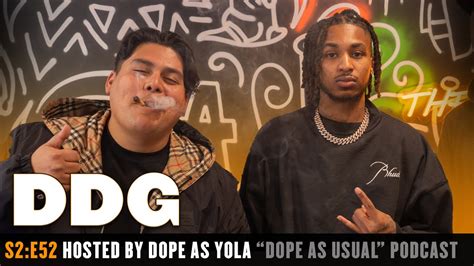 The Ddg Episode Hosted By Dope As Yola Youtube