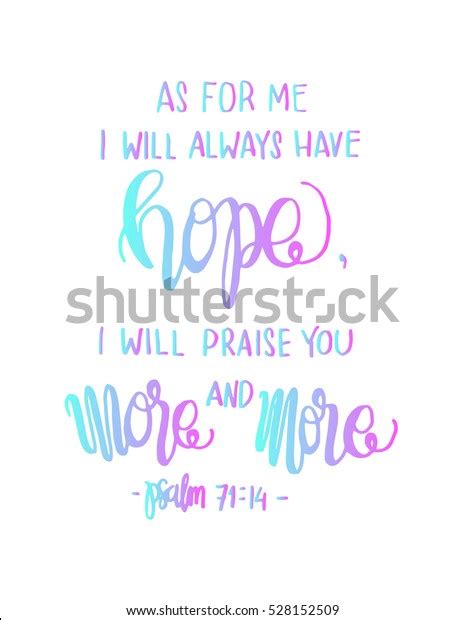 Me Will Always Have Hope Will Stock Vector Royalty Free 528152509