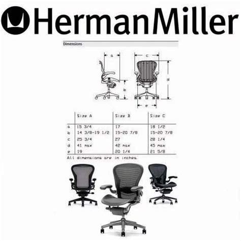 Herman Miller Aeron Chair Large Size C Buy Online In Uae