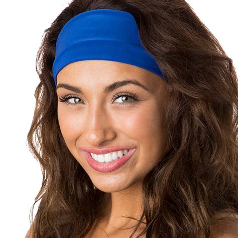Hipsy Xflex Basic Adjustable And Stretchy Wide Softball Headbands For
