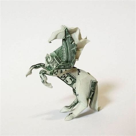 Dollarorigami Origami Moneyorigami Horse New Shape By Squall0192