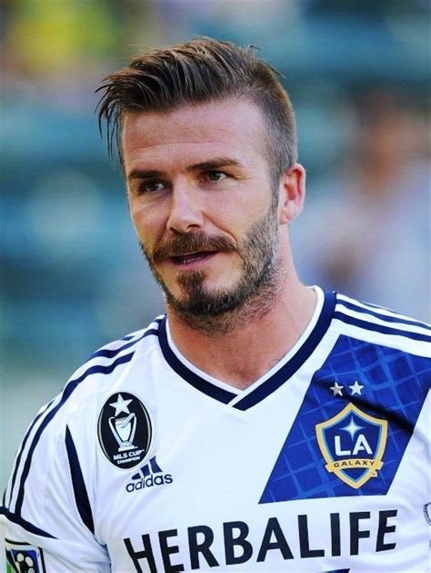 Slicked Back Undercut David Beckham Beard David Beckham Style Beckham