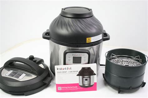 See Notes Instant Pot Air Fryer Combo 8 Qt Electronic Pressure Cooker