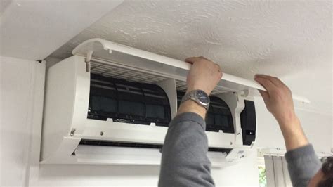 Changing A Daikin Ac Front Panel Ftx Series Youtube