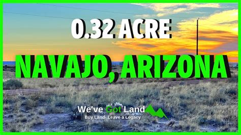 Land For Sale 032 Acres In Navajo County Az Youtube