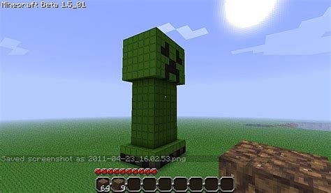 Giant Creeper D Minecraft Map