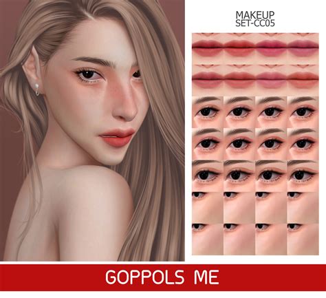 Goppols Me Gpme Gold Makeup Set Cc05 Download Hq Mod