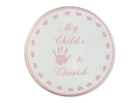 Child To Cherish My Childs Handprint To Cherish In Pink Special