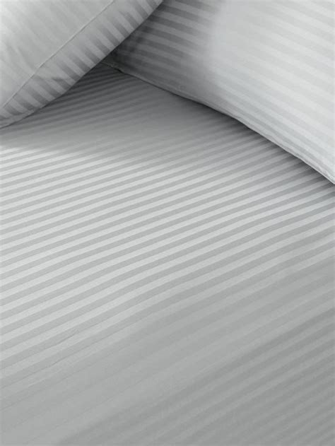 Very Home Luxury 300 Thread Count Soft Touch Sateen Stripe 32cm Extra