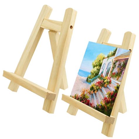 Buy Tancuder 2 Pcs Wooden Easel Table Top Mini Wood Artist A Frame