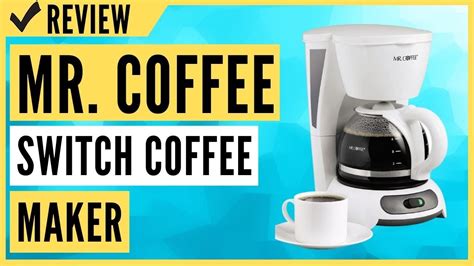 Mr Coffee 4 Cup Switch Coffee Maker Tf4 Rb Review Youtube