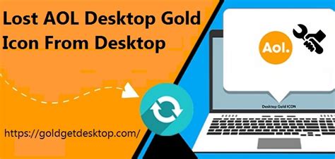 How To Restore A Lost Aol Desktop Gold Icon From Pc Local Directory