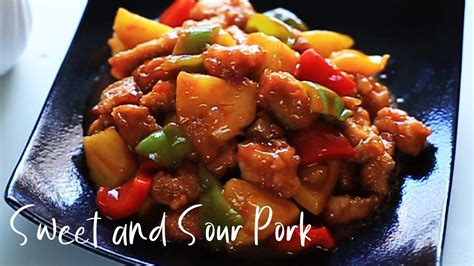 How To Cook Sweet And Sour Porkchinese Cuisinerecipe Youtube