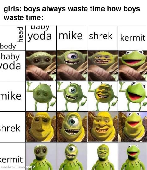 I Love The Shrek Mike Rmemes