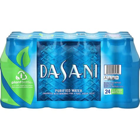 Dasani 169 Oz Purified Drinking Water 24 Pk By Dasani At Fleet Farm