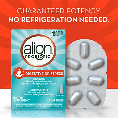 Align Probiotic Digestive De Stress Probiotic For Women And Men With